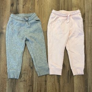Cat & Jack Pink and Gray Kids Joggers